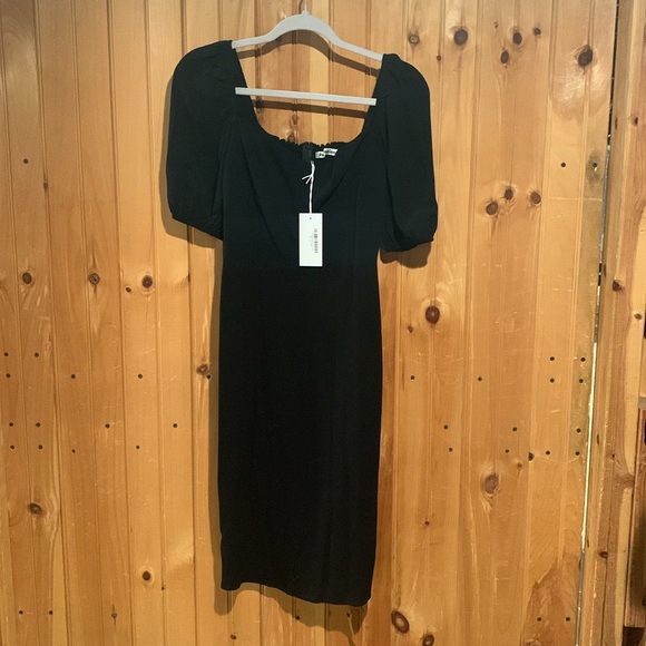 NWT Reformation Black Dress - Picture 2 of 10